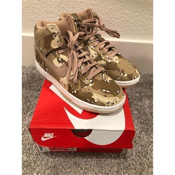 Nike Dunk High Camo Women’s size 8/ Men’s Size 6.5 - Picture 6 of 7